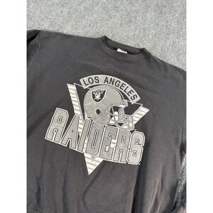 Vintage Los Angeles‎ Raiders Sweater Mens XL Black NFL Football Crewneck 90s
